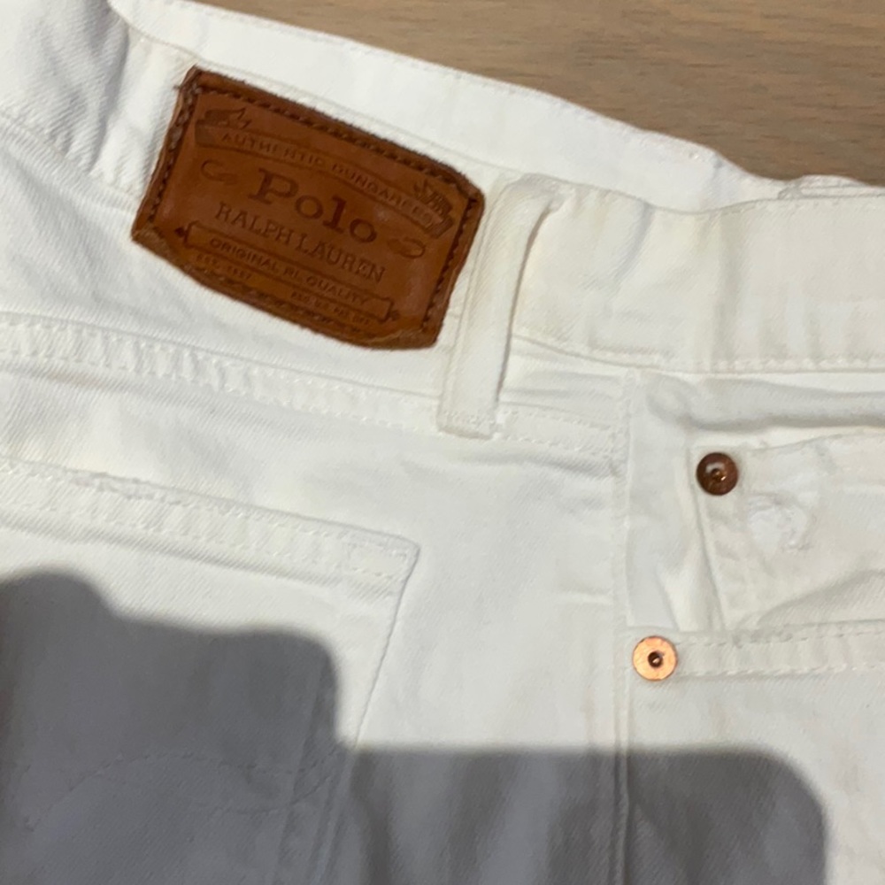Polo ralph Lauren white jeans